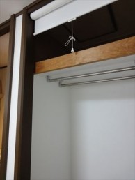 押入れをウォークインクローゼットに　